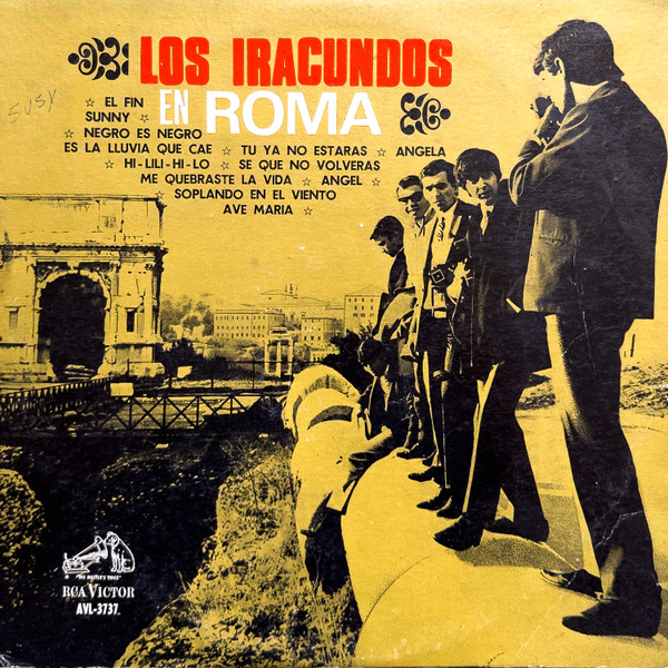 Los Iracundos en Roma (1967) - portada